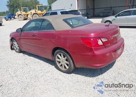2008 Chrysler Sebring Touring z USA, uszkodzony, nr VIN 1C3LC55R38N100699